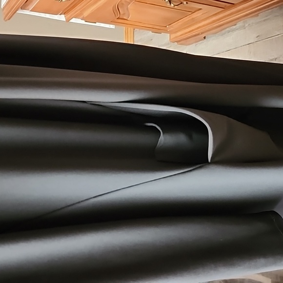 Sympli - Black long draping sweater. - Picture 8 of 11